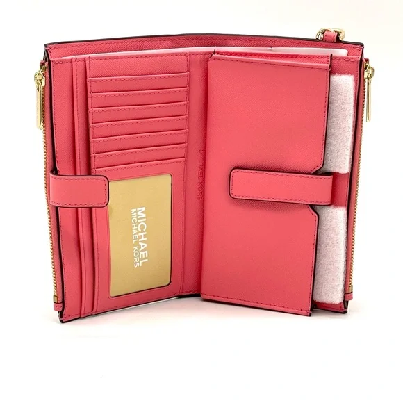 Michael Kors Large Double Zip Wallet Wristlet - Picture 5 of 7